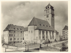 Markuskirche, Außenansicht von Südosten, kurz nach ihrer Einweihung